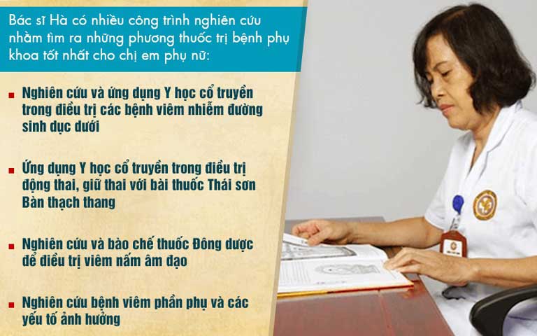 Thạc sĩ, bác sĩ Đỗ Thanh Hà với nhiều công trình nghiên cứu mang tính ứng dụng cao