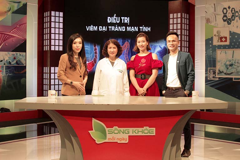 Chương trình VTV2 Sống khỏe mỗi ngày - Đồng hành cùng Thạc sĩ chuyên khoa  tìm kiếm giải pháp điều trị bệnh đại tràng