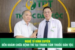 NS Bình Xuyên đến khám chữa bệnh trĩ tại Trung tâm Thuốc dân tộc