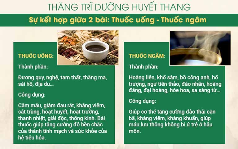 Thành phần bài thuốc chữa trĩ của người H'mông