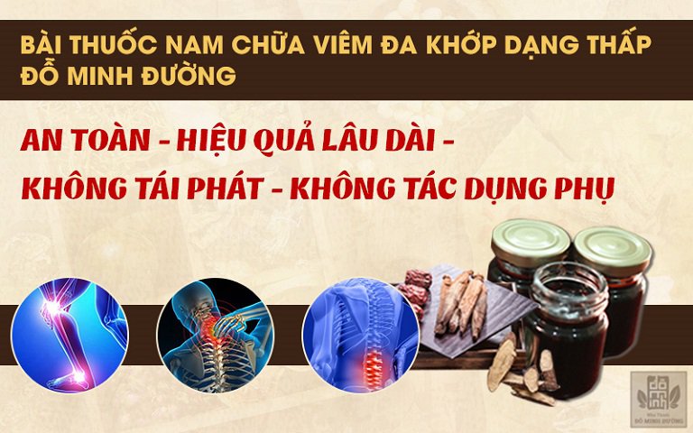 Bài thuốc chữa viêm đa khớp dạng thấp của Đỗ Minh Đường hiệu quả, an toàn