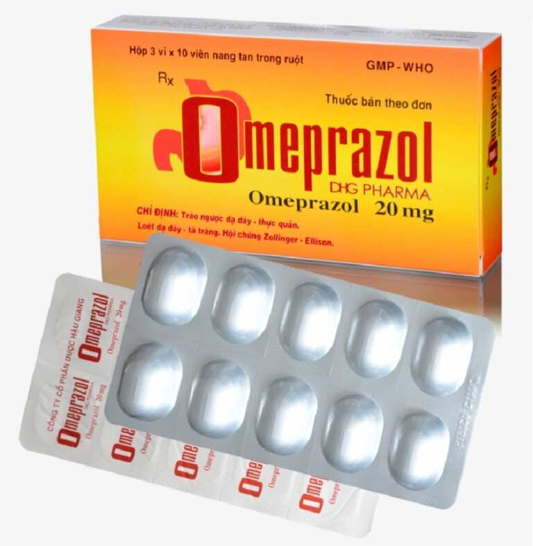 Thuốc Omeprazol có khả năng ức chế quá trình bài tiết axit dạ dày