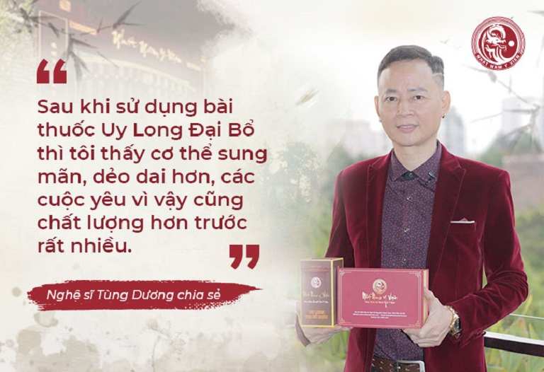 Nghệ sĩ Tùng Dương ghi nhận hiệu quả điều trị của bài thuốc quý tại Nhất Nam Y Viện