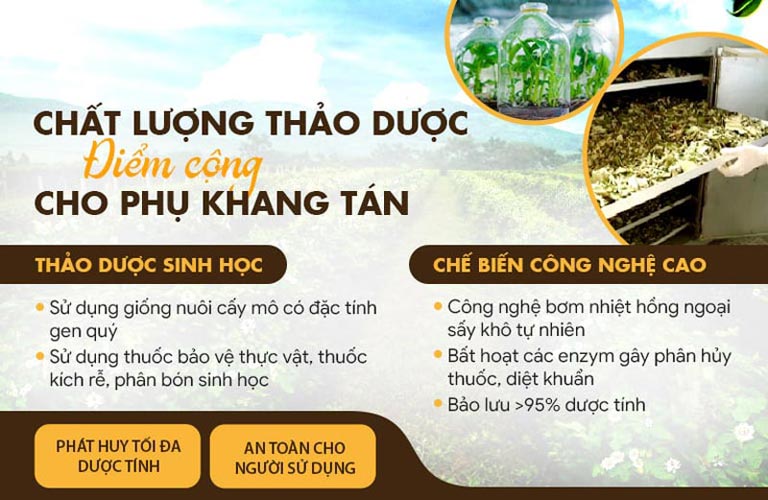 Trung tâm chủ động về nguồn dược liệu đạt tiêu chuẩn