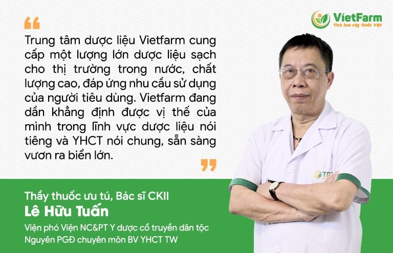 Thầy thuốc ưu tú, Bác sĩ CKII Lê Hữu Tuấn - Viện phó Viện Nghiên cứu và Phát triển Y dược cổ truyền dân tộc