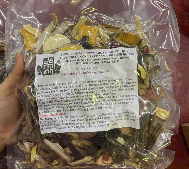 Bài thuốc Xương khớp của Đỗ Minh Đường