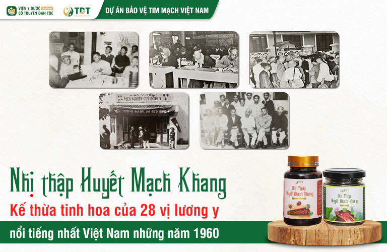 Nhị thập Huyết mạch khang chắt lọc tinh hoa bài thuốc quý của các danh y nổi tiếng