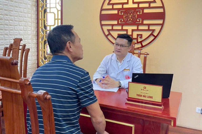 Sự đồng hành của Bác sĩ Trần Hải Long giúp người bệnh vượt qua quá trình điều trị một cách thuận lợi